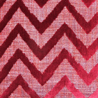 Valentina Red Luxury Throw Pillow, 20"x36" King