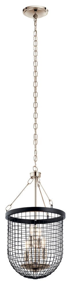 Byatt 4-Light Pendant, Black