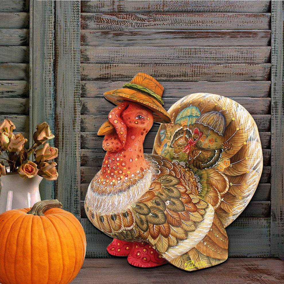 Thanksgiving Tom The Turkey Door Hanger