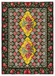 Rug N Carpet - Handmade Moldovian 6' 10'' x 9' 3'' Unique Flatweave Kilim Rug