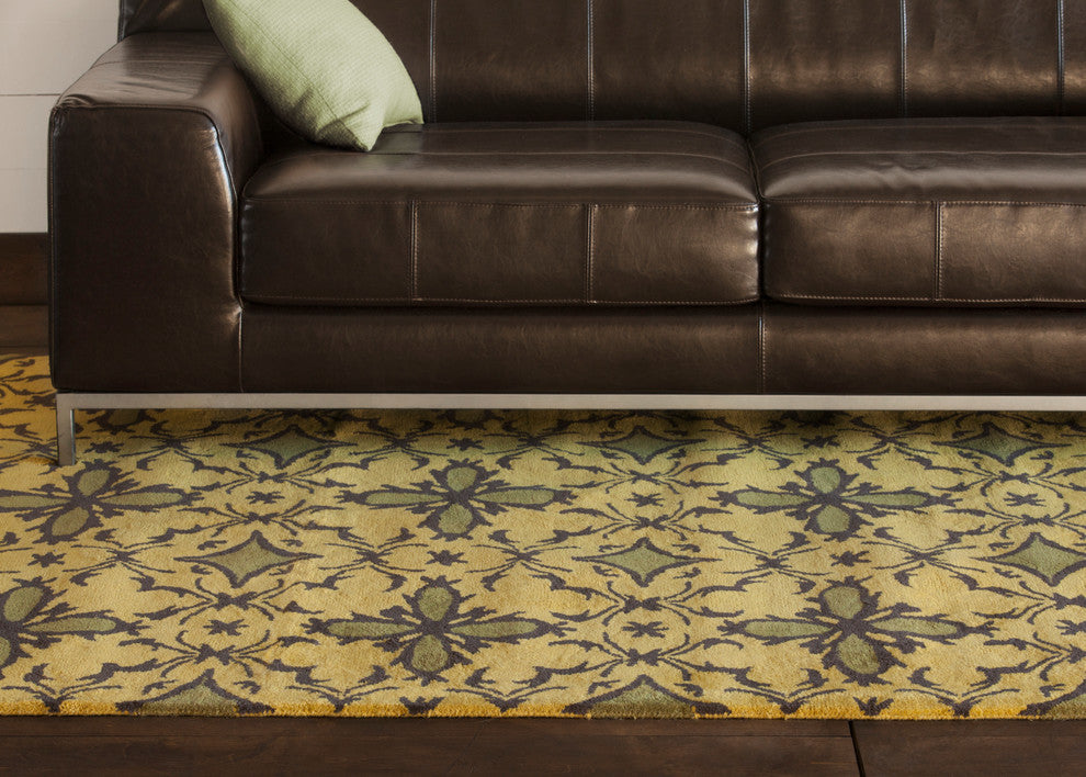 Allie Abstract Contemporary Area Rug, 8'x10'