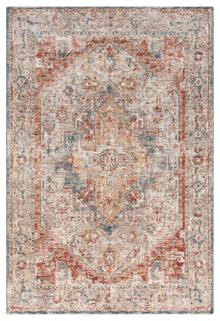 Hampton Medallion Machine Made Indoor Area Rug, 7'10", Beige
