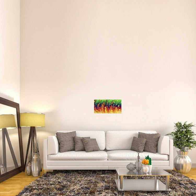 "Soap Opera" Stretched Canvas Giclee by Christophe Kiciak, 24x12"