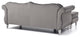 Hollywood Velvet Tufted sofa With Reversible Chaise, Dark Gray