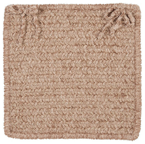 Colonial Mills Chair Pad Simple Chenille Sand Bar Chair Pad