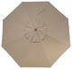 9' Market Umbrella, Sand, Regular Height