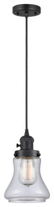INNOVATIONS 201CSW-BK-G192-LED 1-Light Mini Pendant Matte Black