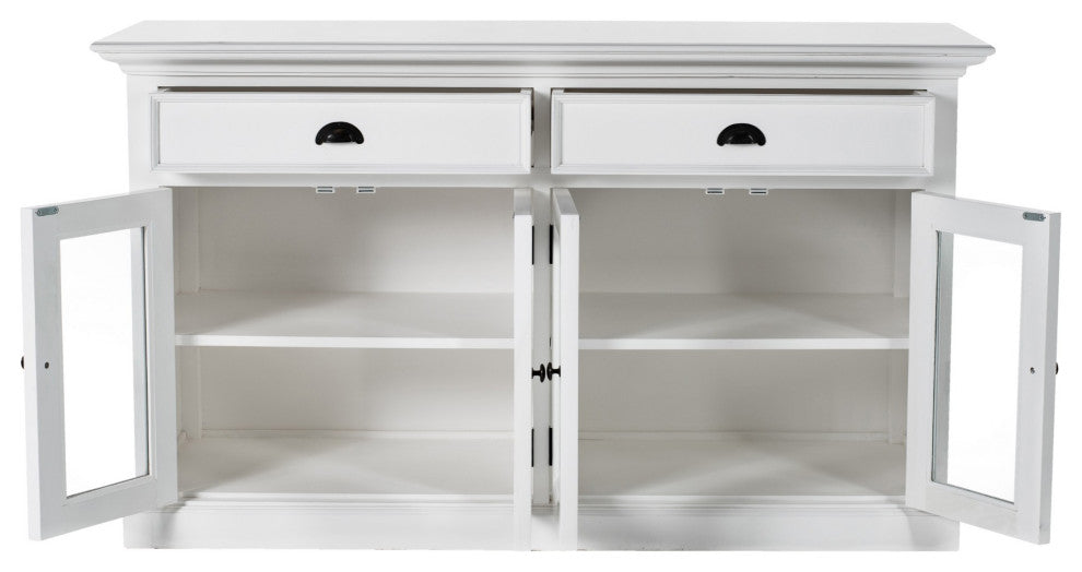 Classic White Small Buffet Table