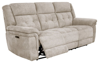 Richland Bristol Grey Power Reclining Sofa and Two Recliners