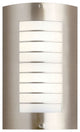 Kichler Newport 2 Light Large Outdoor Wall Light in Brushed Nickel