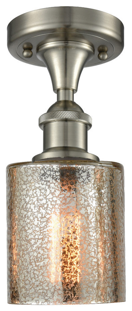 INNOVATIONS LIGHTING 516-1C-SN-G116-LED Cobbleskill 1 Light Semi-Flush Mount