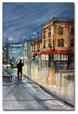 'Night Lights Green Bay' Canvas Art by Ryan Radke