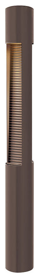 Hinkley 15609BZ-LED Luna Bollard LED, Dark Bronze, Light Bronze