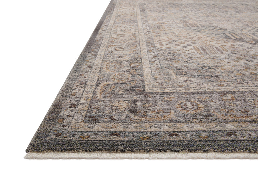 Loloi Lyra Denim / Pebble 2'-7" x 16'-0" Runner Rug