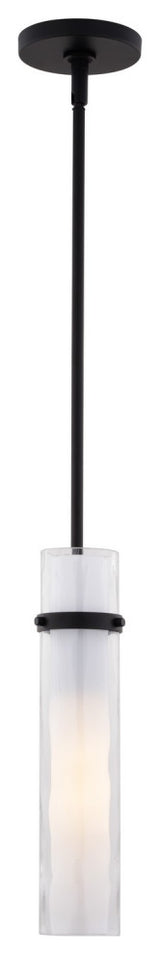 Vilo One Light Mini Pendant in Matte Black