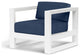 Newport Spectrum Indigo Modern Comfort Outdoor Club Chair