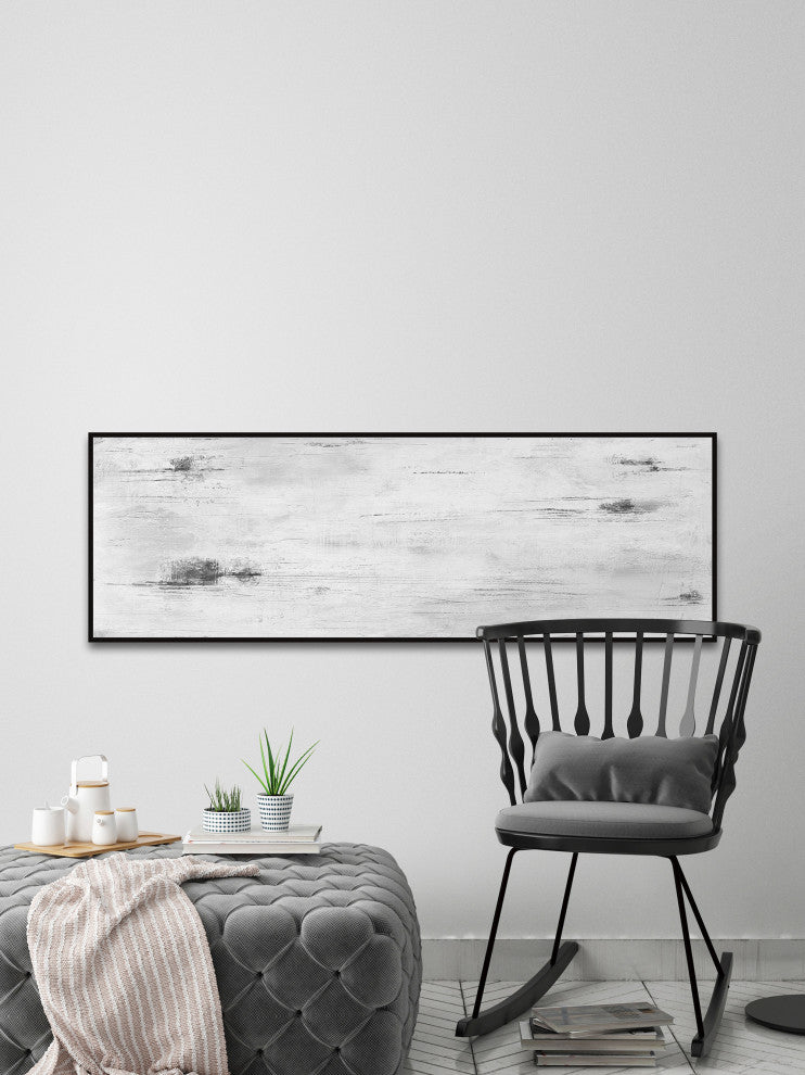 "Learn the Truth" Floater Framed Painting Print on Canvas, 45x15
