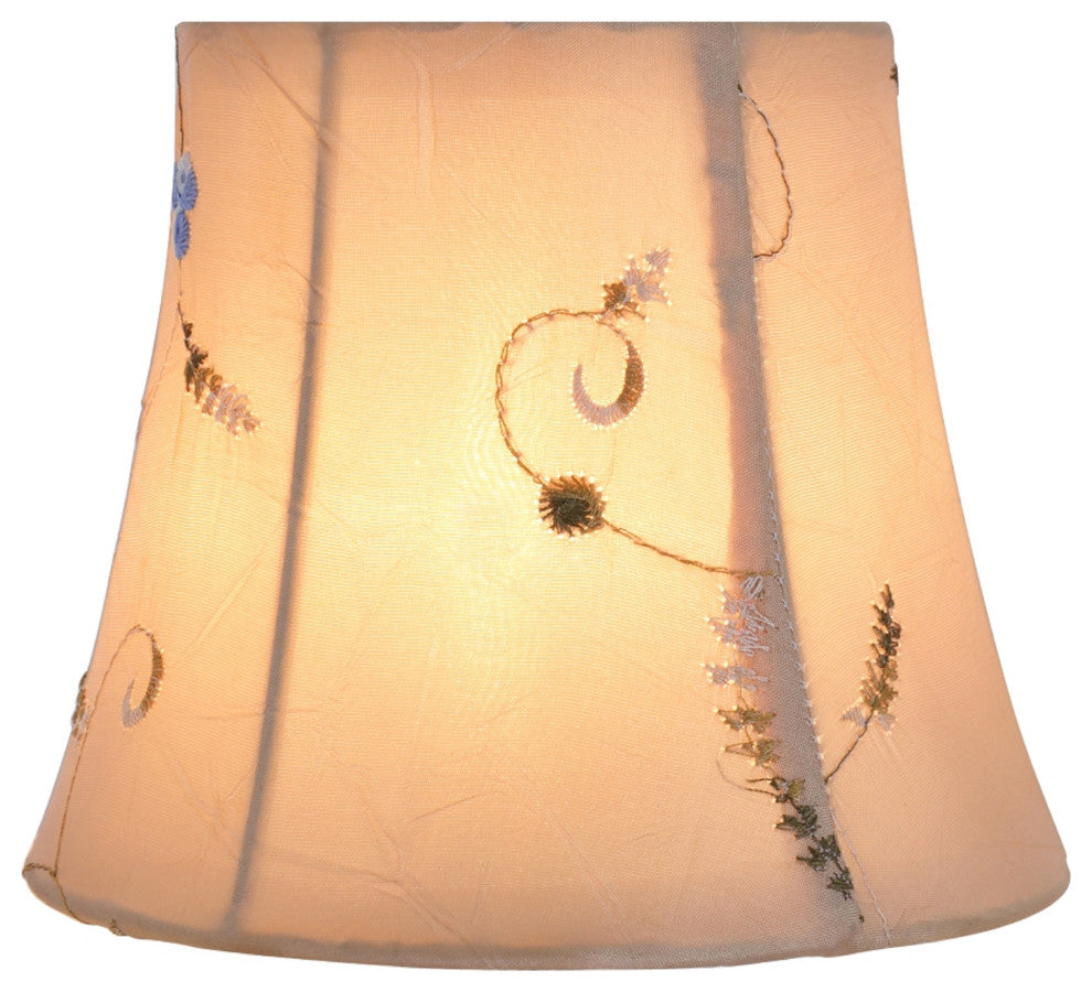 30393-5 Small Bell  Chandelier Clip On Lamp Shade Gold 4"x6"x5"
