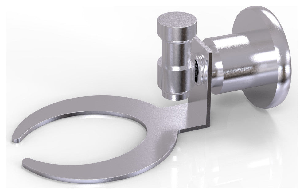 Washington Square Wall-Mount Soap Dish, Satin Chrome