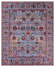 8' 1" X 10' 1" Persian Wool & Silk Handmade Rug - Q15791