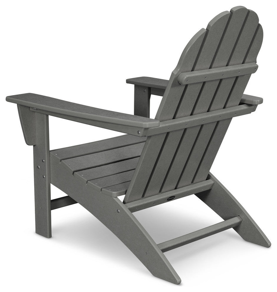 Vineyard Adirondack Chair, Slate Grey