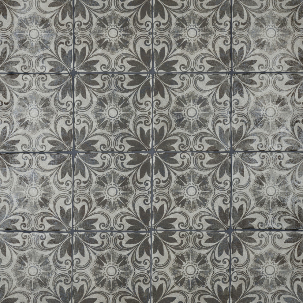 Costa Cendra Decor Dahlia Ceramic Floor and Wall Tile
