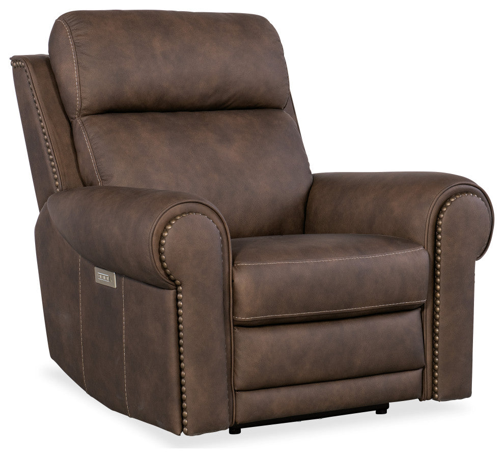 Duncan Power Recliner WithPower Headrest and Lumbar