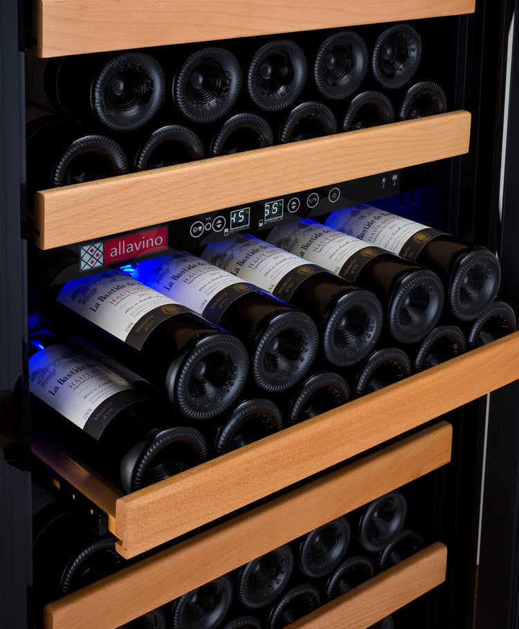 Wine Cooler: 24" Vite II Tru-Vino 99 Bottle Dual Zone Stainless Steel