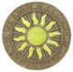 Bursting Sun Glowing Stepping Stone