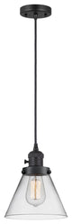 INNOVATIONS 201CSW-BK-G42 1-Light Mini Pendant Matte Black