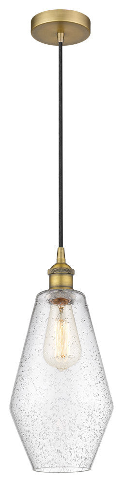 Innovations 616-1P-BB-G654-7-LED 1-Light Mini Pendant, Brushed Brass