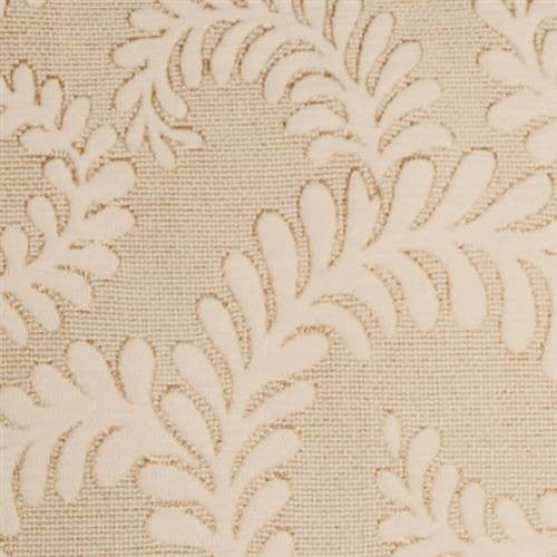 Pillow Decor - Brackendale Ferns Cream Rectangular Throw Pillow