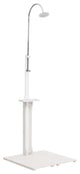 vidaXL Garden Shower White Wood