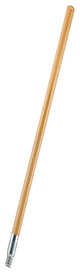 Superio Heavy Duty Hardwood Handle With Metal Threaded Tip for Brooms, 72"