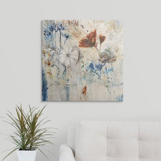"Expecting Flowers" Canvas Art, 24"x24"x1.25"