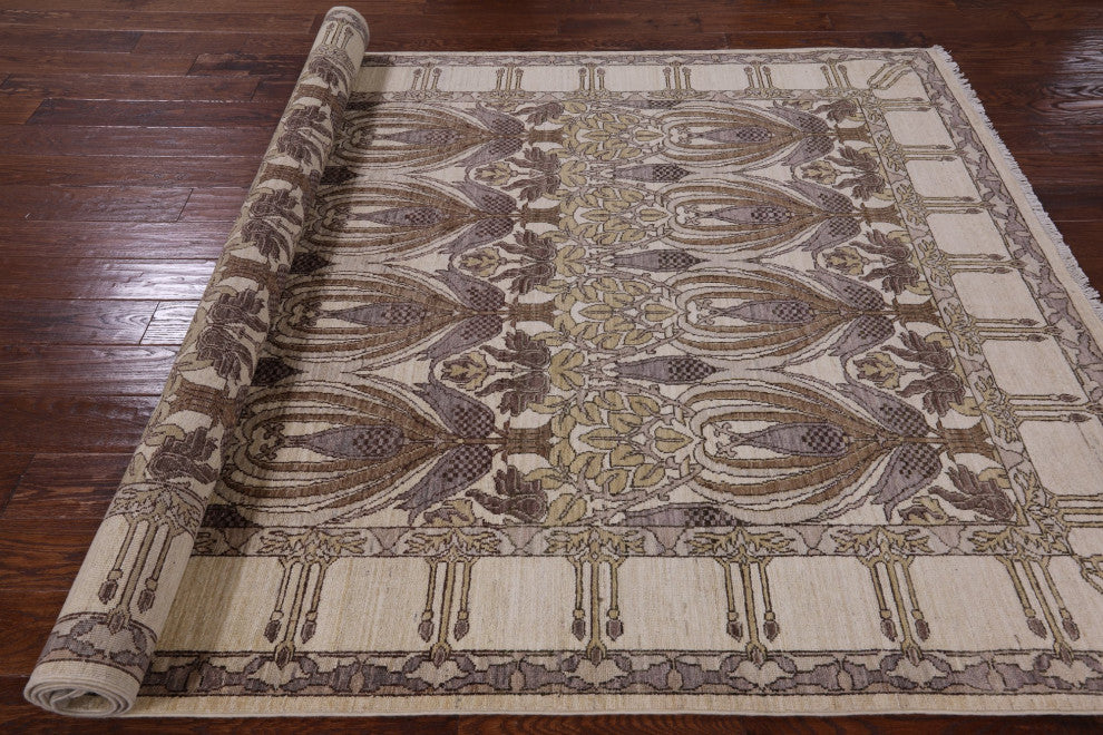 William Morris Hand-Knotted Rug 6' 2" X 9' 5" Q6650