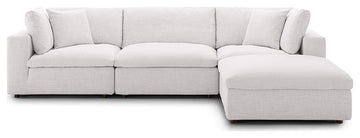 Commix Down Filled Overstuffed 4 Piece Sectional Sofa Set by Modway