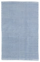 Dash & Albert Herringbone Denim/Ivory Indoor/Outdoor Rug, Blue, 2' x 3'