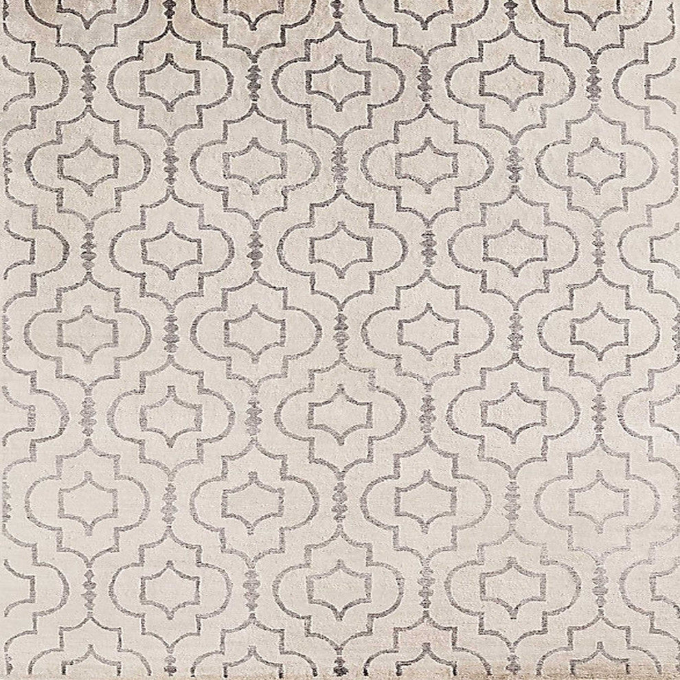Ahgly Company Indoor Square Mid-Century Modern Area Rugs, 7' Square
