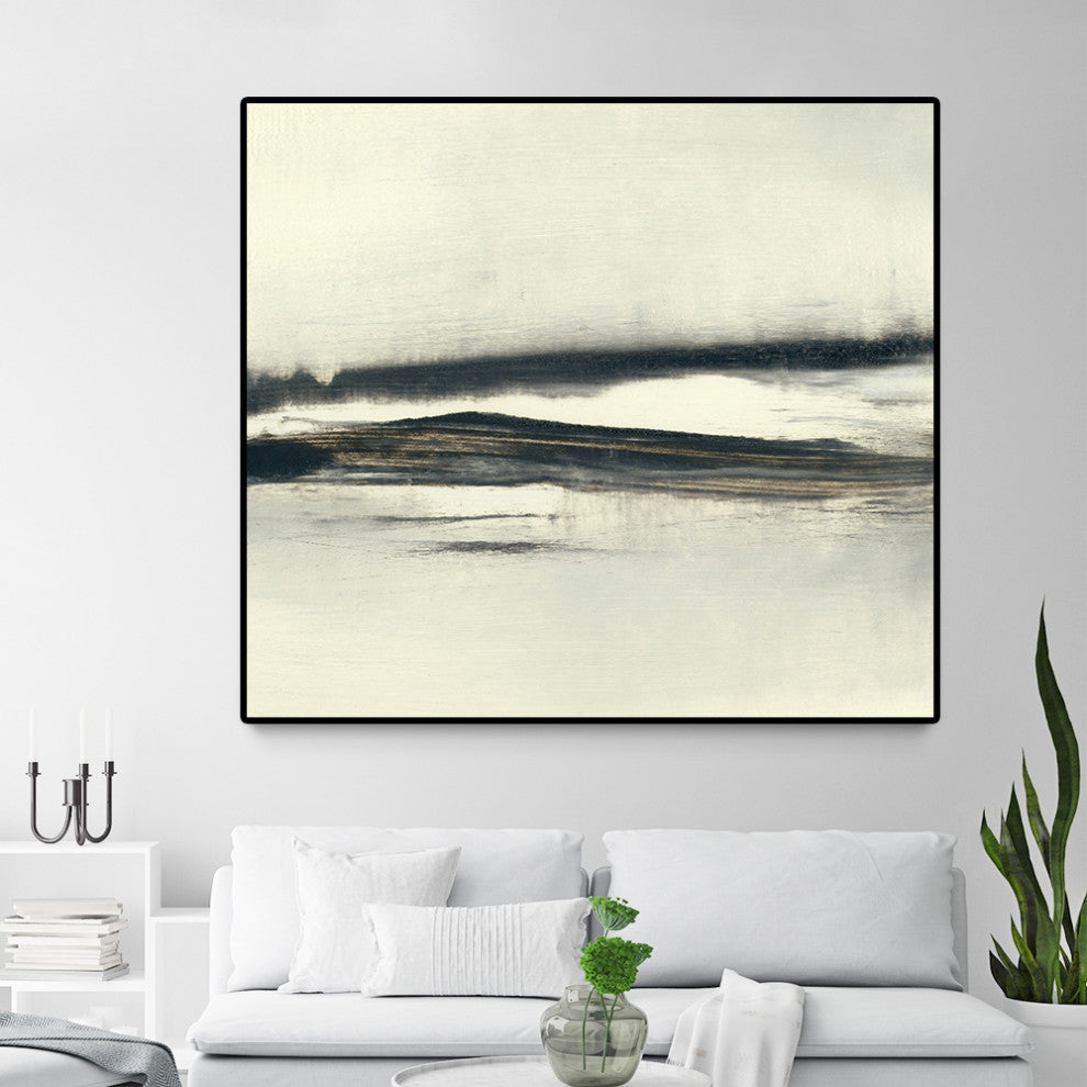 "Winter II" Oversized Framed Canvas, 45" x 45"