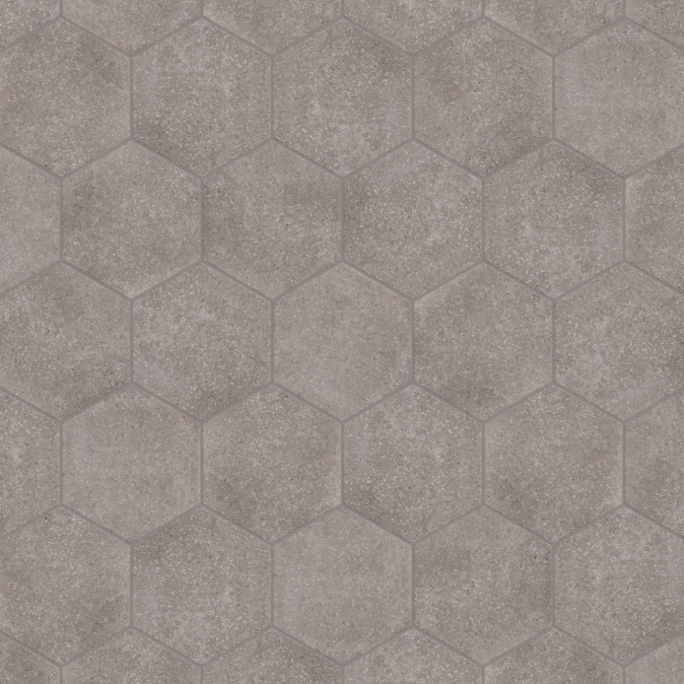 Palazzo Hex Nuvola Porcelain Floor and Wall Tile