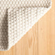 Dash & Albert Rope Ivory Handwoven Indoor/Outdoor Rug, Ivory, 2' x 3'