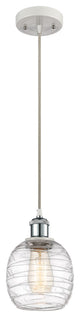 Innovations 516-1P-WPC-G1013 1-Light Mini Pendant White and Polished Chrome