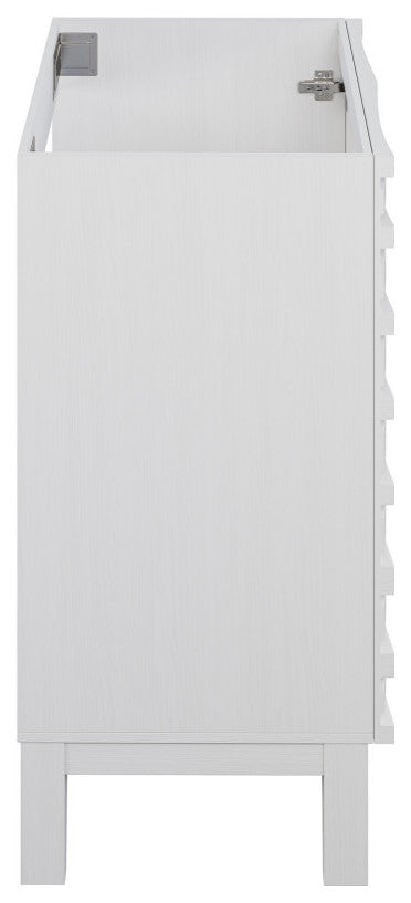 Cascade 24'' Bathroom Vanity, White Cabinet