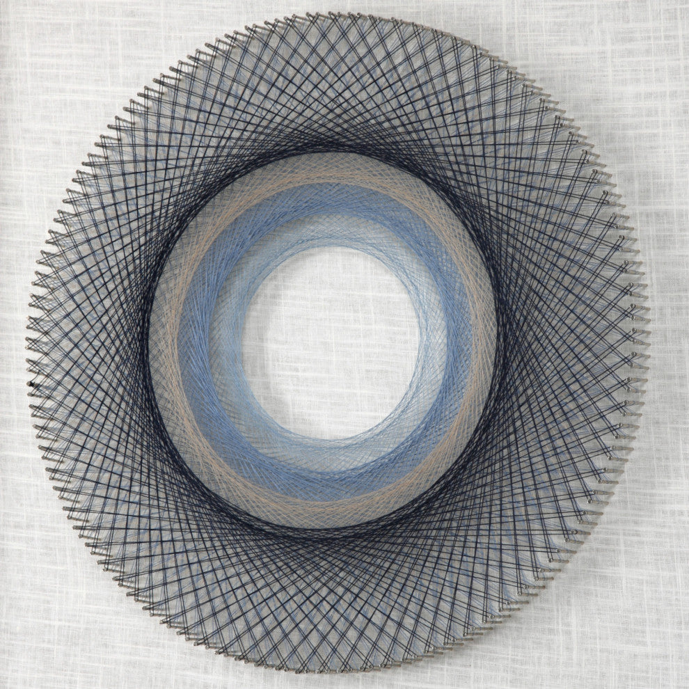 Uttermost 04111 String Duet Two Piece Wall Sculpture Set by Grace - Blue