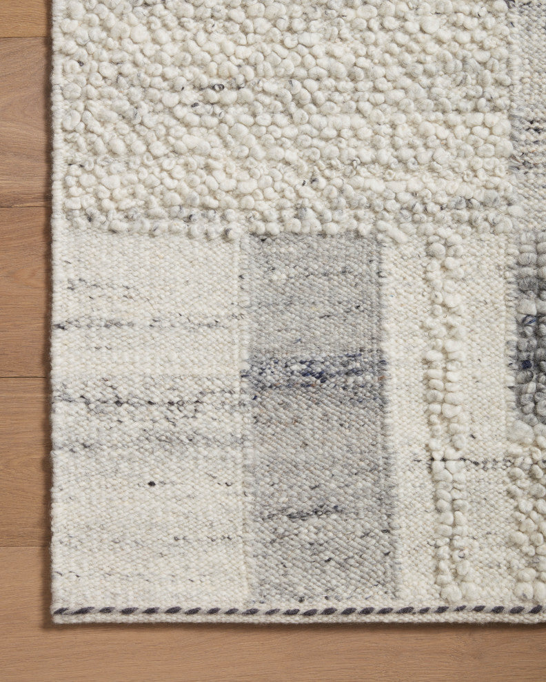 Loloi Manfred Slate / Mist 18" x 18" Sample Rug