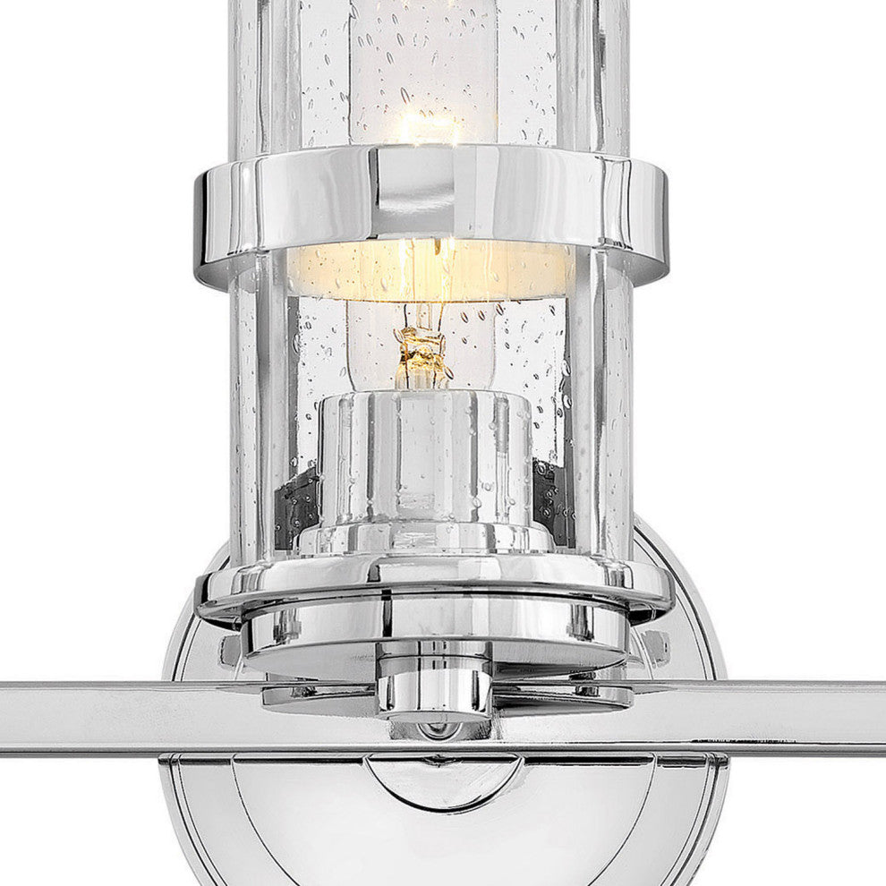 Hinkley Noah Three Light Vanity, Chrome