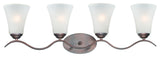 Maxim 12084FT Vital 4 Light 32"W Bathroom Vanity Light - Oil Rubbed Bronze