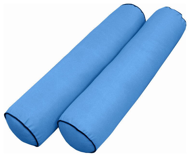 Style5 Crib Contrast Pipe Outdoor Mattress Bolster Slip Cover COMPLETE SET AD102