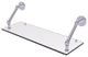 Prestige Skyline 24" Floating Glass Shelf, Polished Chrome